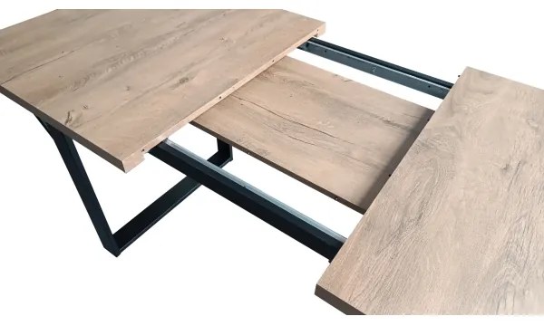 Rozkladací jedálenský stôl COLIN dub