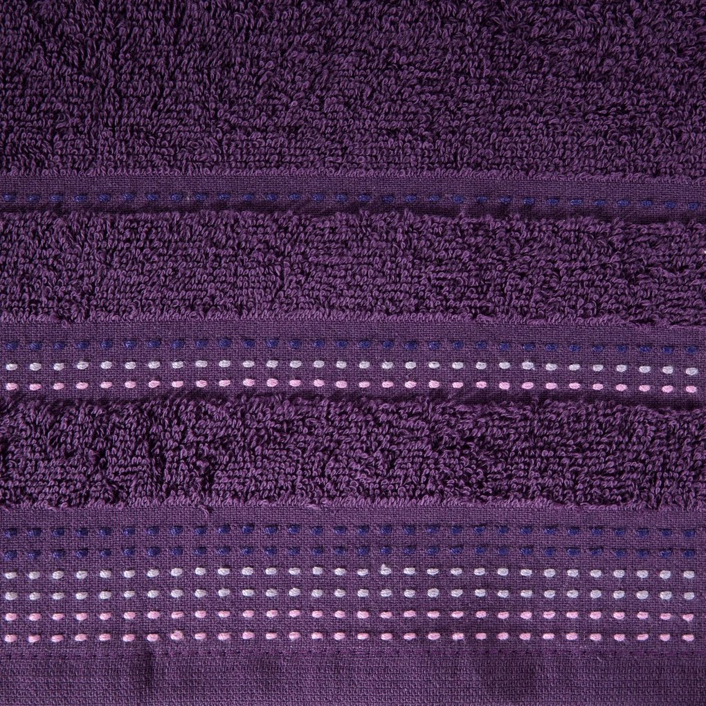 FROTÉ UTERÁK POLA11 SADA 3KS 70X140 CM FIALOVÁ