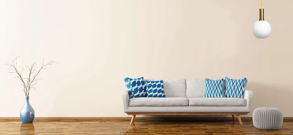 Stropné svietidlo ANGEL - kov/sklo - zlaté