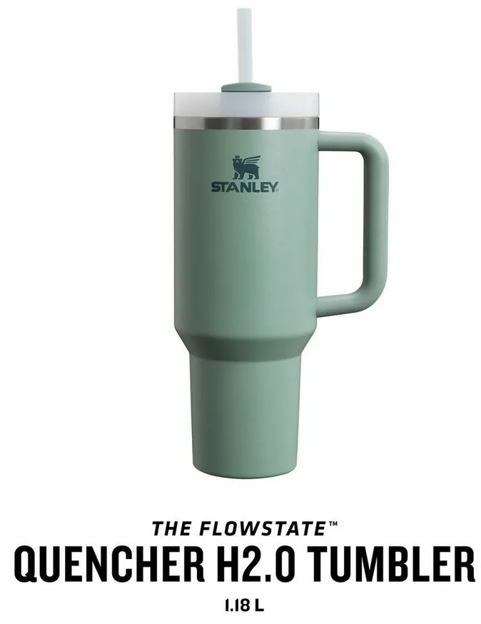 STANLEY Quencher H2.O FlowState Tumbler 1180 ml Shale