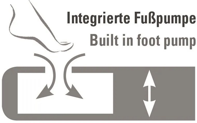 High Peak Nafukovací matrac Comfort Plus s integrovanou pumpou (King: cca 200 x 185 x 20 cm)  (100214245)