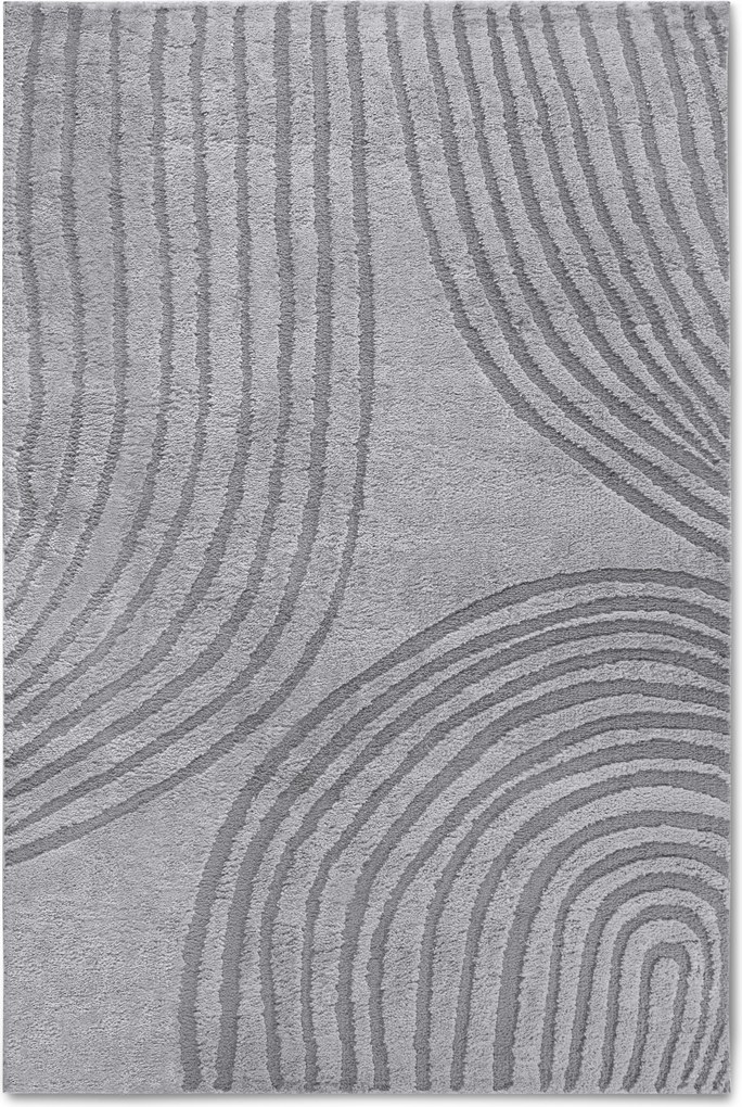 AKCIA: 120x170 cm Kusový koberec Gallery 106085 Light Grey z kolekcie Elle, šedá, obývacia izba, ELLE Decoration