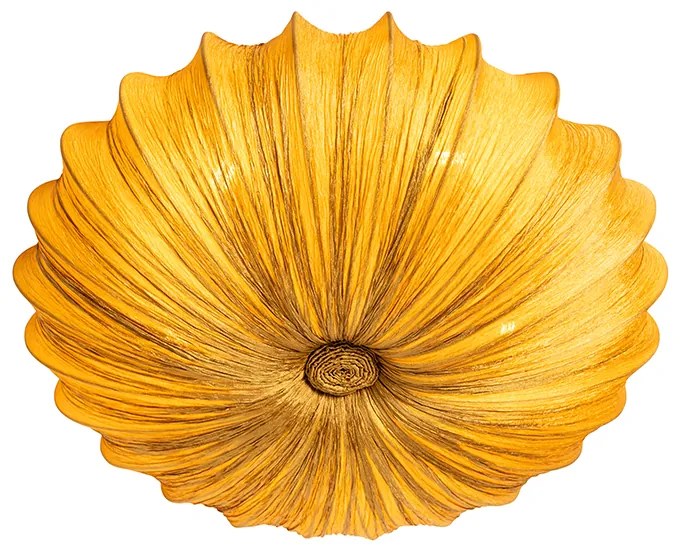 Dizajnové stropné svietidlo zlaté 60 cm 5-svetlo - Plu