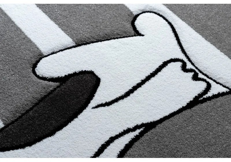 Detský kusový koberec Petit Puppy grey, 200x290, šedá, detská izba, Dywany Łuszczów