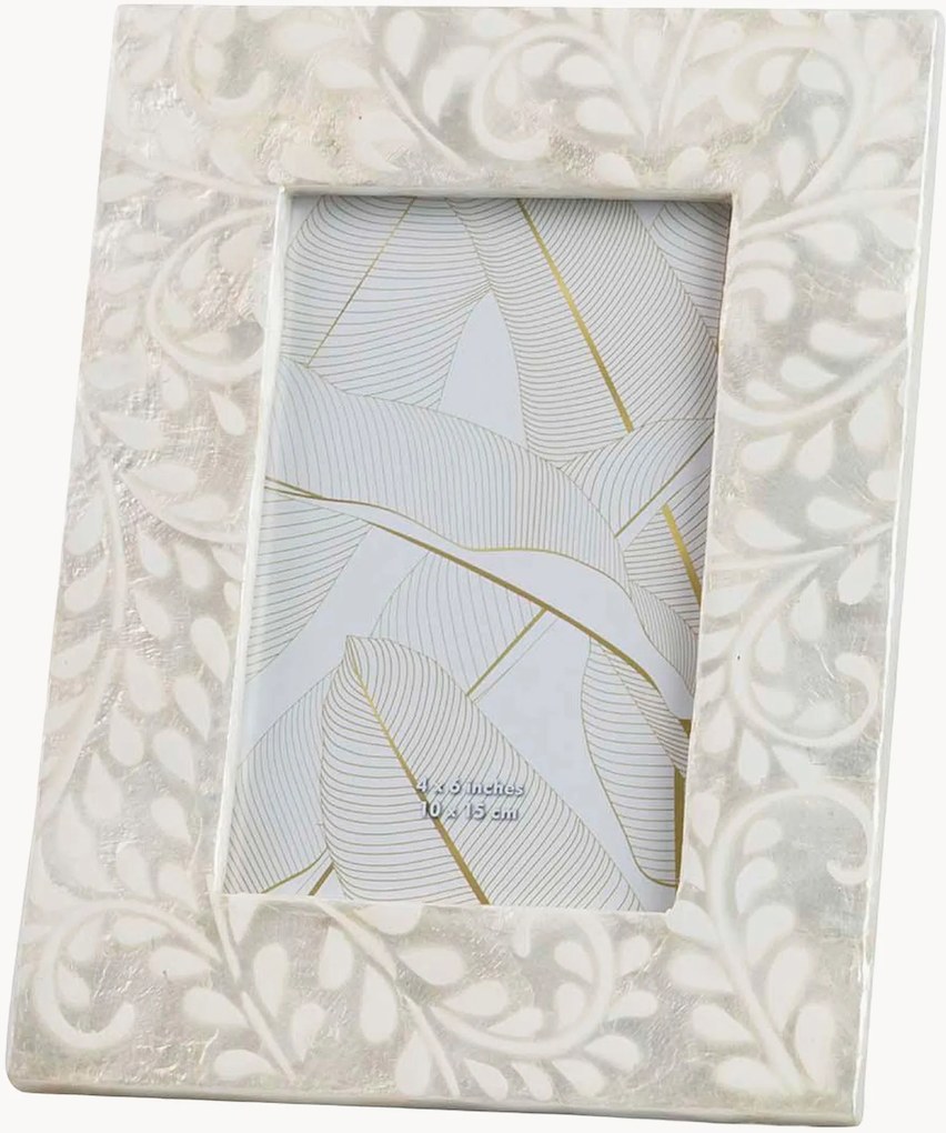 Fotorámik z mušlí capiz Alma