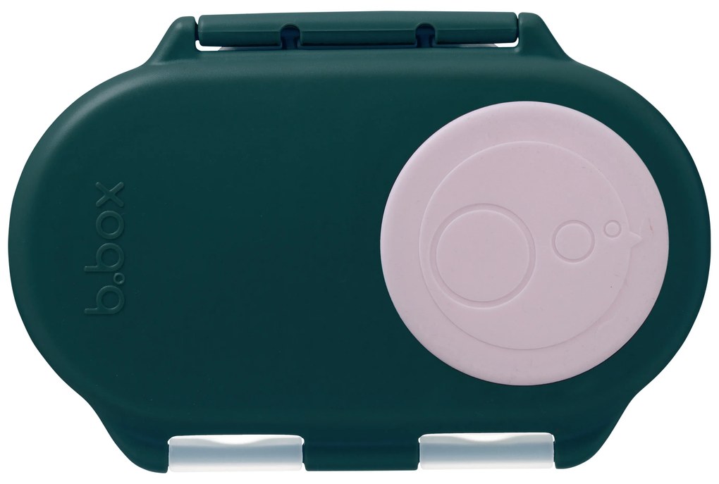 Desiatový box malý - indigo/ružový