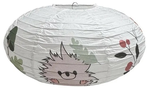 Rabalux 71190 detské papierové stropné svietidlo Hedgy - ježko a balón, pr. 50 cm