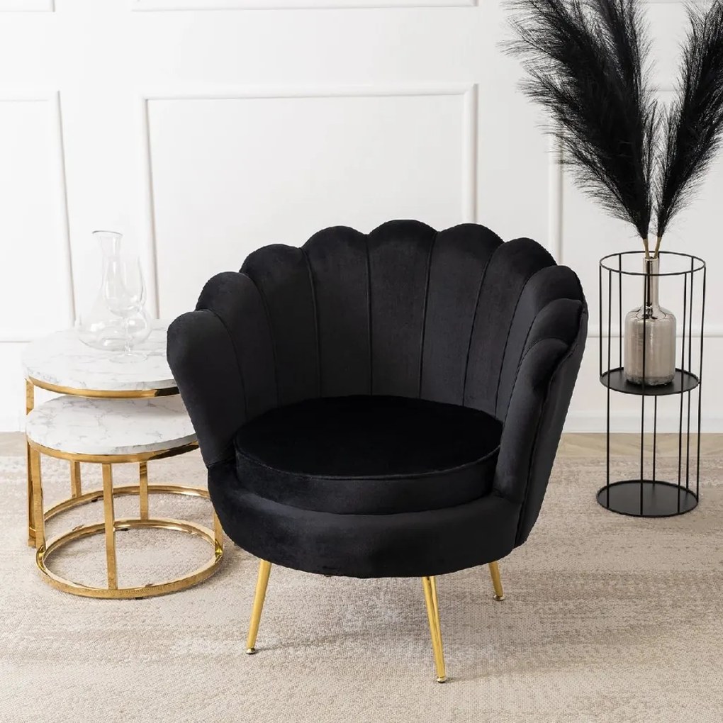 PROXIMA.store - Glamour kreslo ANGEL FARBA: ružová