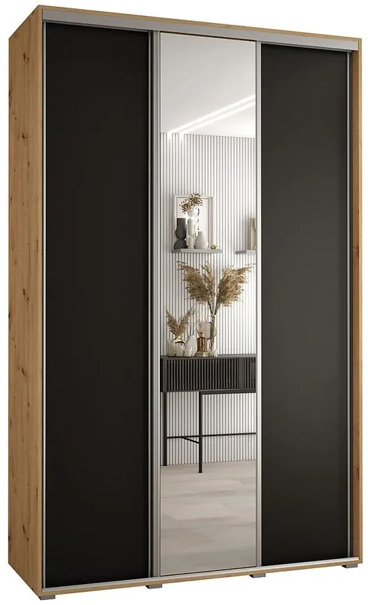 Skriňa 45 Canaris 3 150 artisan/čierna/silver