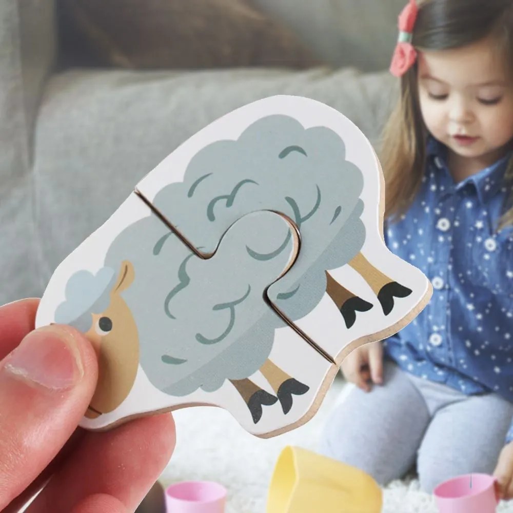 DAALO Puzzle pro děti - zvířátka