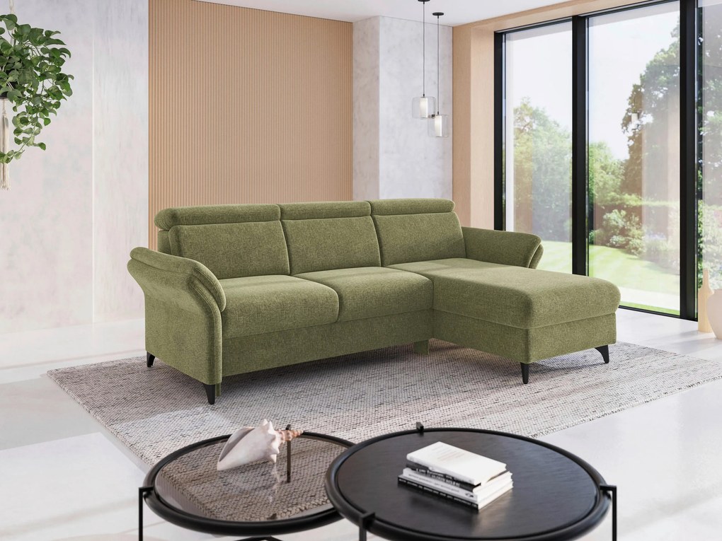 XXXLutz ROHOVÁ SEDAČKA, textil, svetlozelená Sit & More - Sedačky - 000144025819