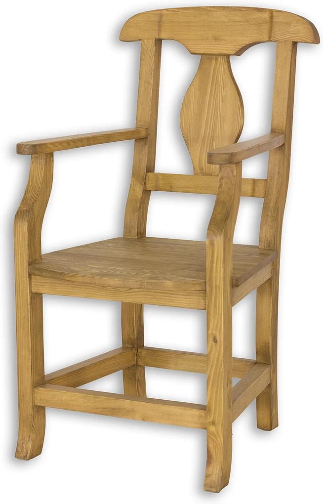 WOSK Drevená stolička SIL 11 Farba nábytku:: K01 - Svetlý vosk, Farba dosky:: K01 - Svetlý vosk