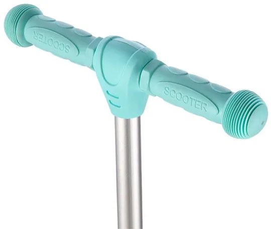 Detská trojkolesová kolobežka NILS Fun HLB15A Mint s LED