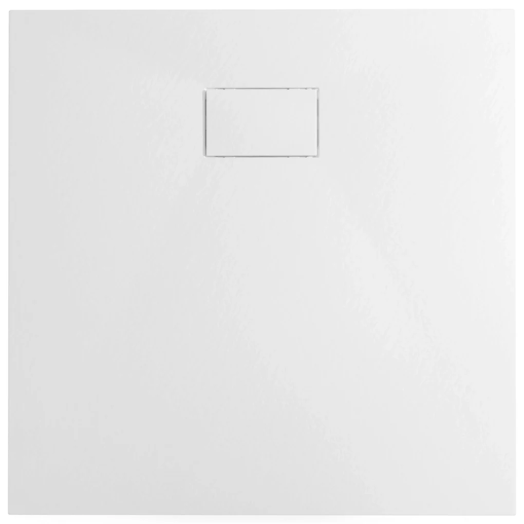 Cerano Gusto, štvorcová sprchová vanička 90x90x3 cm z minerálneho kompozitu, biela, CER-CER-414572