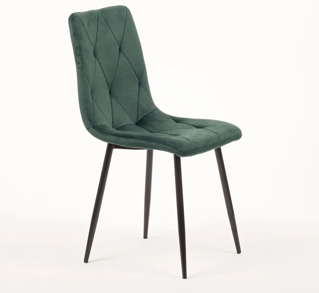 Stima stolička NAOMI Vyberte látku ->: Velvet čierná