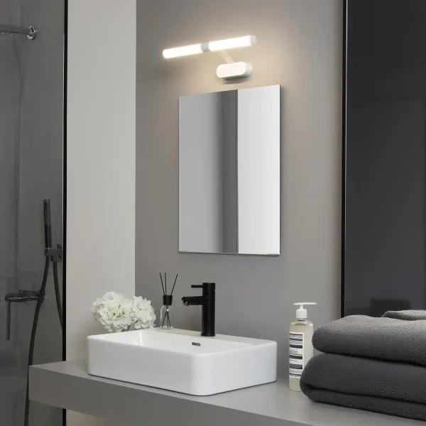 Brilagi - LED kúpeľňové osvetlenie zrkadla TUBEO LED/6W/230V 40 cm IP44 biela