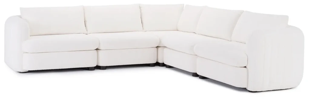 PROXIMA.store - Luxusný minimalistický rohový gauč PLEASURE MAX DRUH LÁTKY: TENDER WAY - 63