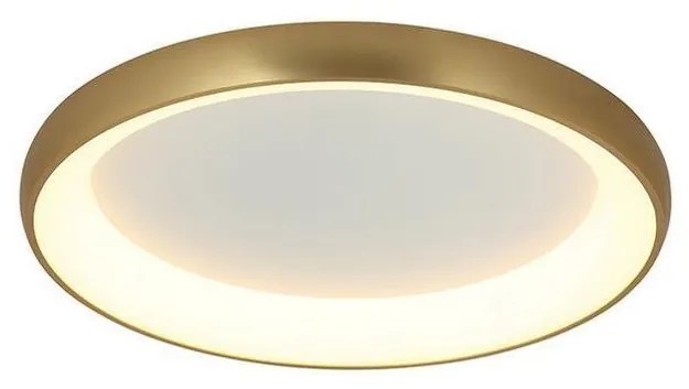 Zambelis 2058 - LED Stmievateľné stropné svietidlo LED/60W/230V pr. 80 cm zlatá UN0765