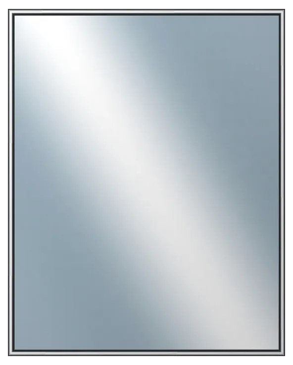 DANTIK - Zrkadlo v rámu, rozmer s rámom 40x50 cm z lišty Hliník šedá (7002006)
