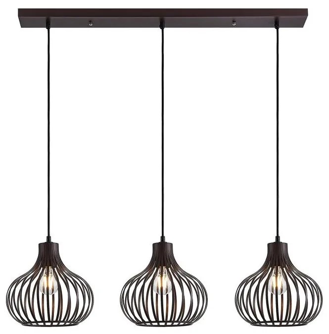 Globo 333703116X - Luster na lanku MATEO 3xE27/40W/230V