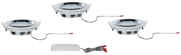 Paulmann 92693 - SADA 3xLED/8W Stmievateľné podhľadové svietidlo PREMIUM LINE 230