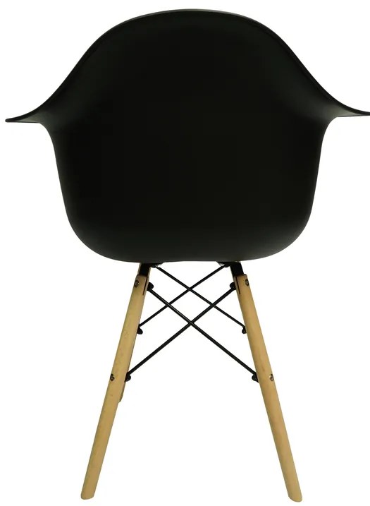 AKCIA Čierne jedálenské kreslo LIZBONA II. akosť