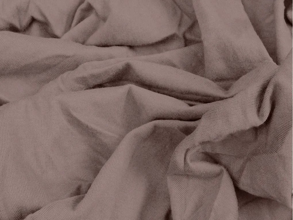 Jersey plachta hnedé 180 x 200 cm