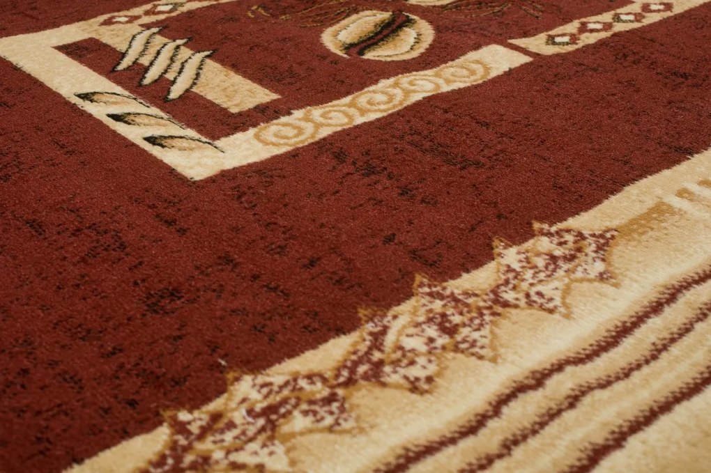 TA Koberec C766A HNEDÝ ATLAS PP Rozmer: 180x250 cm