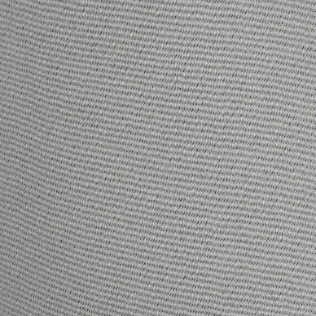 ZÁVES NA KÚŽKOCH NERISA 140X250 CM STRIEBORNÁ