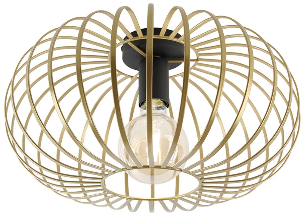 Inteligentné stropné svietidlo zlaté 39 cm vrátane Wifi G95 - Johanna