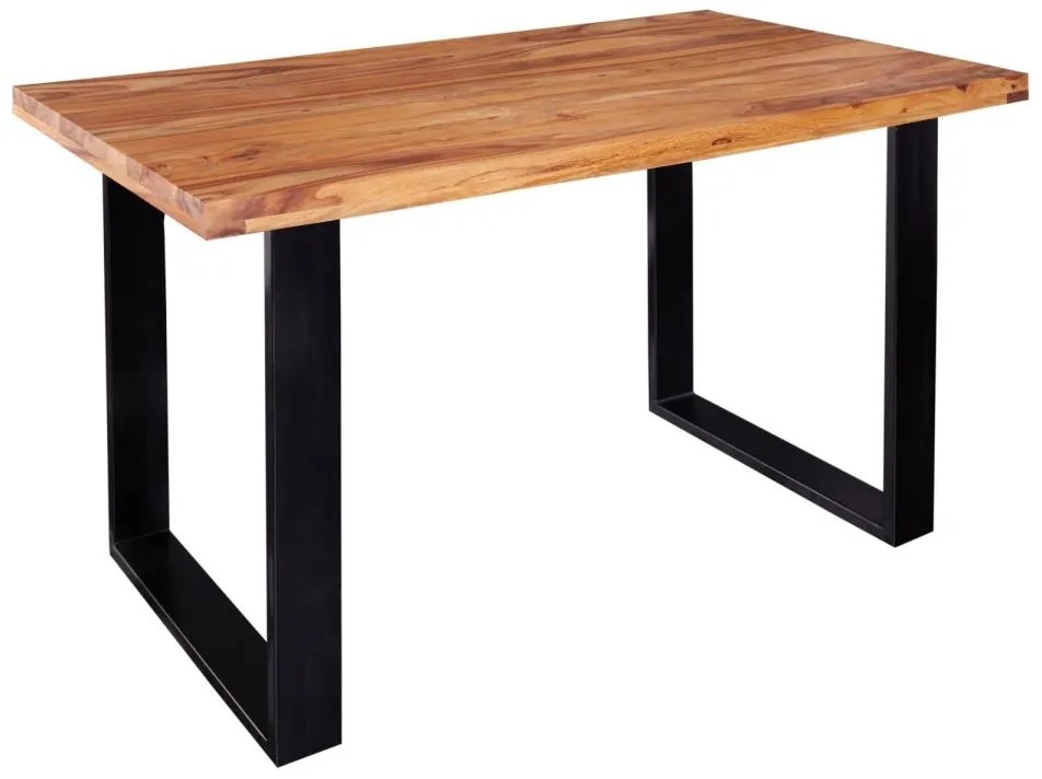 Dizajnový jedálenský stôl Thunder 120 cm sheesham