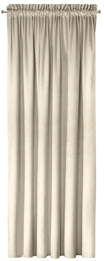 ZATEMŇOVACÍ ZÁVES NA PÁSKE ROSA 140X270 CM KRÉMOVÁ