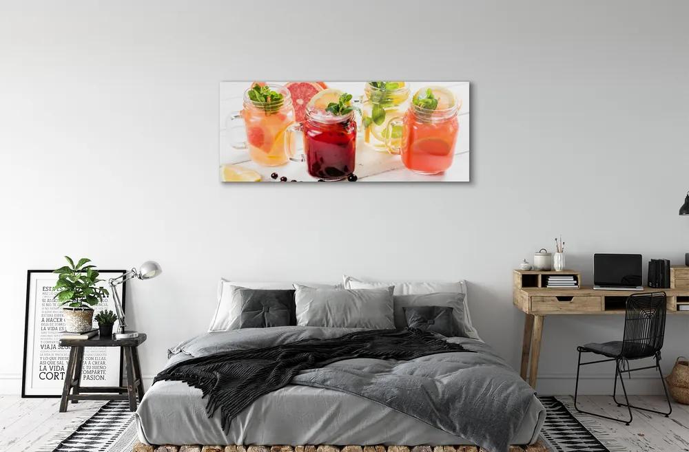 Obraz plexi Koktaily s citrusy 120x60 cm