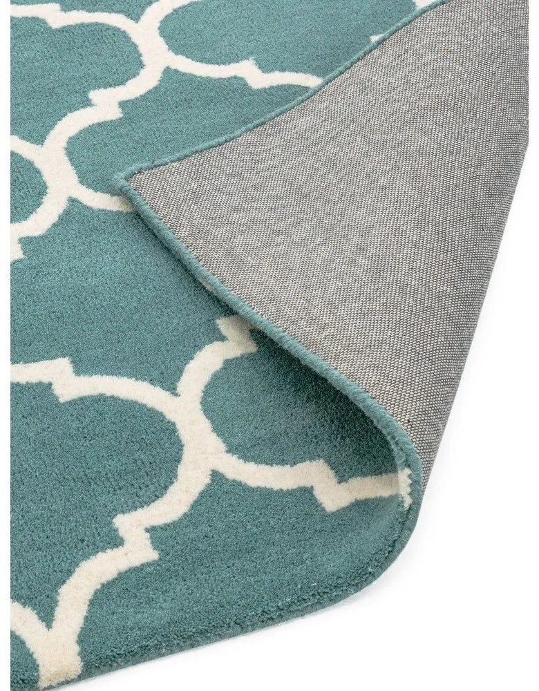 Modrý ručne tkaný vlnený koberec 160x230 cm Albany – Asiatic Carpets