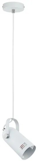 Paulmann 79767 - LED RGBW 1xE27/15W Závesný luster na lanku LAVEA 230V biela