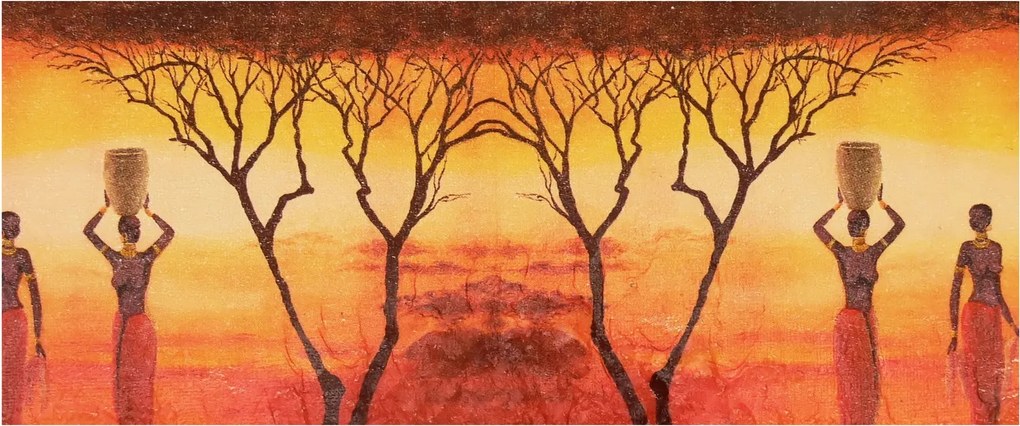 Obraz - Africká savana (120x50 cm)