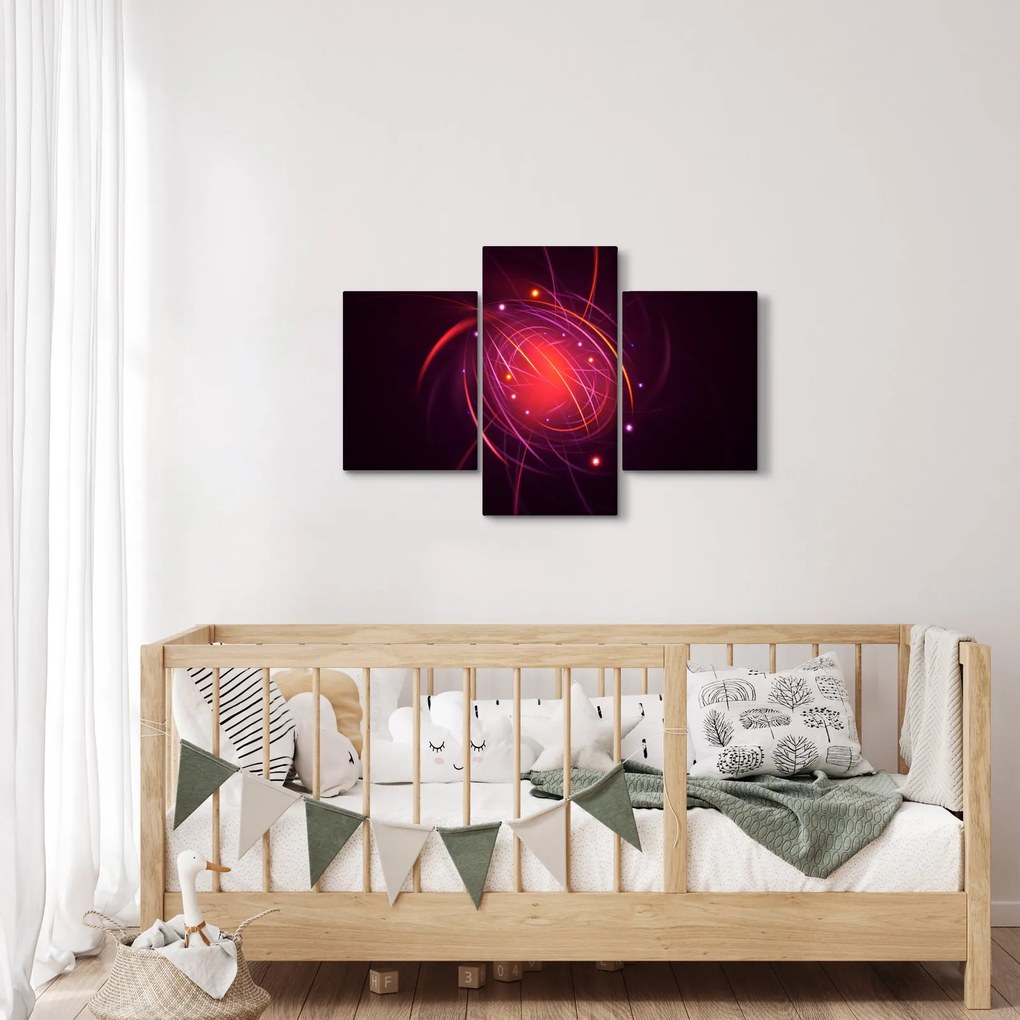 Moderný obraz abstrakcie (90x60 cm)