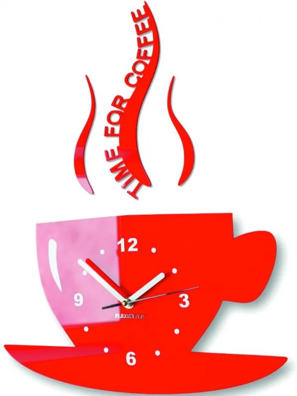 Hodiny na stenu káva ako obrat I SENTOP FL-z16 2021