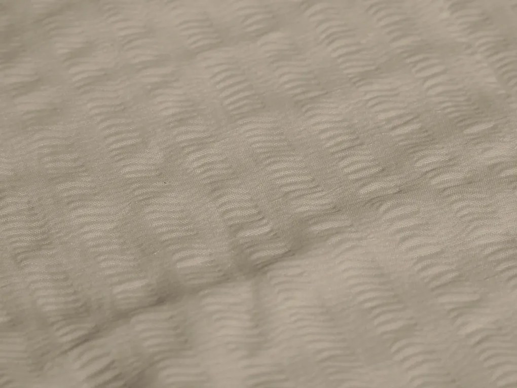 Bavlnené obliečky s krepovou úpravou LUXERA sivohnedé hotelová kapsa II.akosť Rozmer obliečky: 70 x 90 cm | 140 x 200 cm