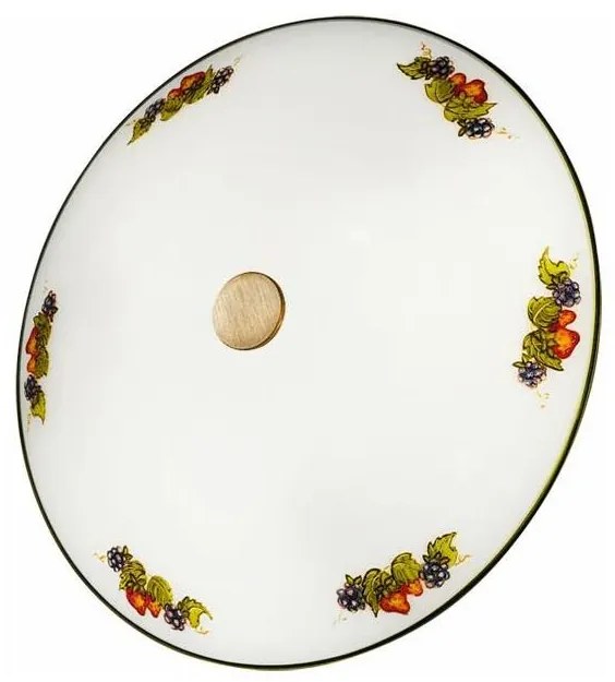 Kolarz 731.U12.4.113 - Stropné svietidlo NONNA 2xE14/60W/230V, priemer 32 cm, víno/jahody