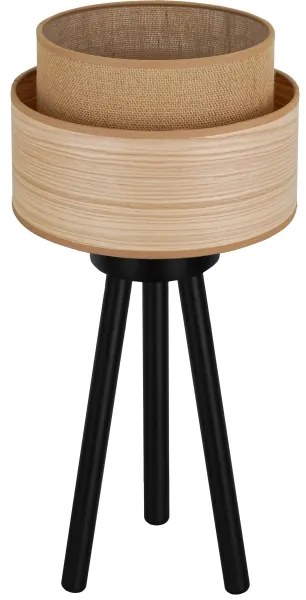 Brilagi - Stolná lampa MONTANA BOHO 1xE27/15W/230V hnedá/čierna