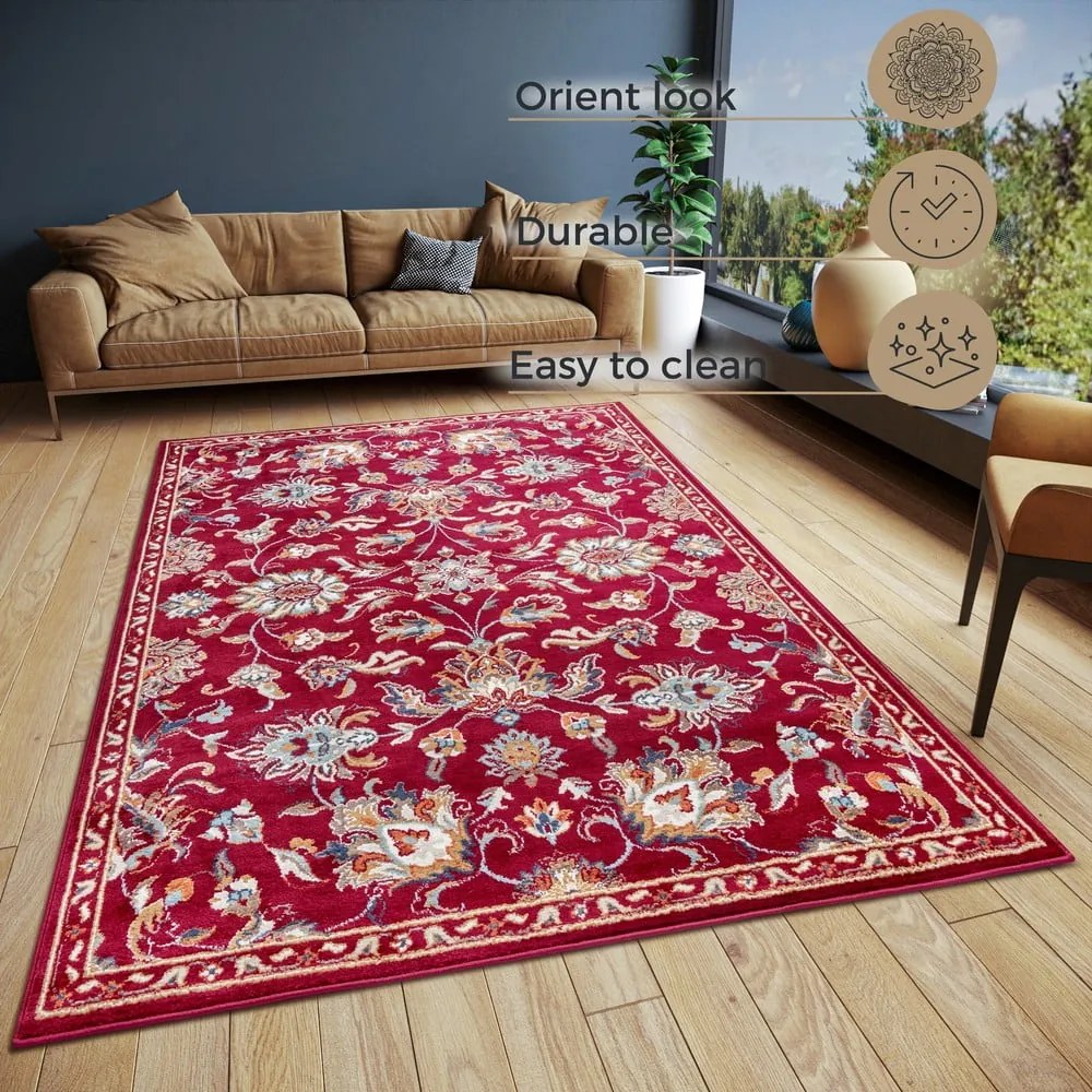 Červený koberec 160x235 cm Orient Caracci - Hanse Home
