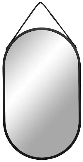 Trapani zrkadlo 35x60 cm čierne