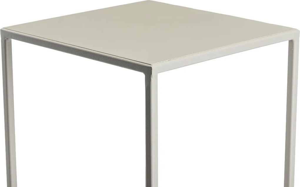 STOJAN NA KVETINÁČ SIMPLE 40X24X24 CM BÉŽOVÁ