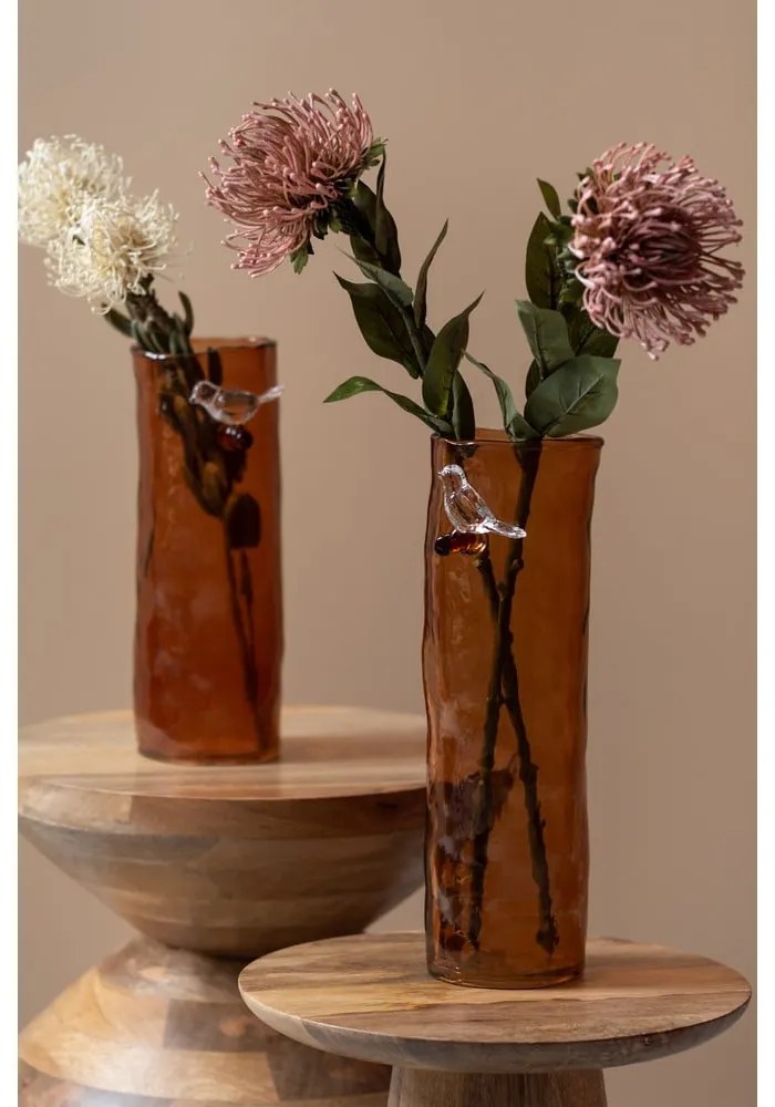 Okrúhly odkladací stolík z mangového dreva ø 35 cm Totem – Leitmotiv