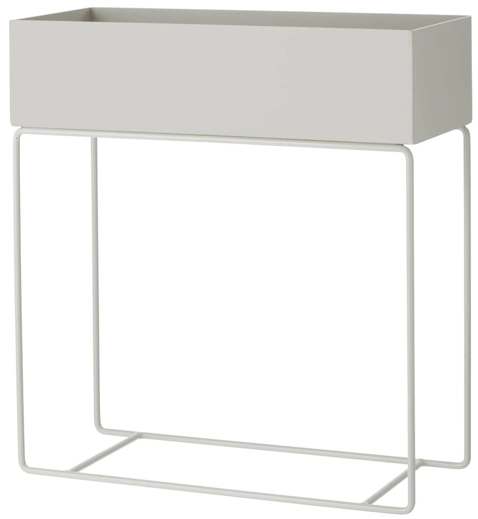 Ferm Living Stojan na kvety Plant Box Light Grey