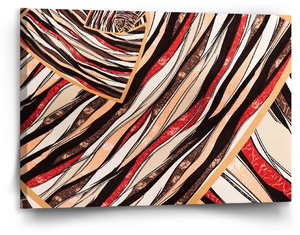 Sablio Obraz Pruhovaný motív - 120x80 cm