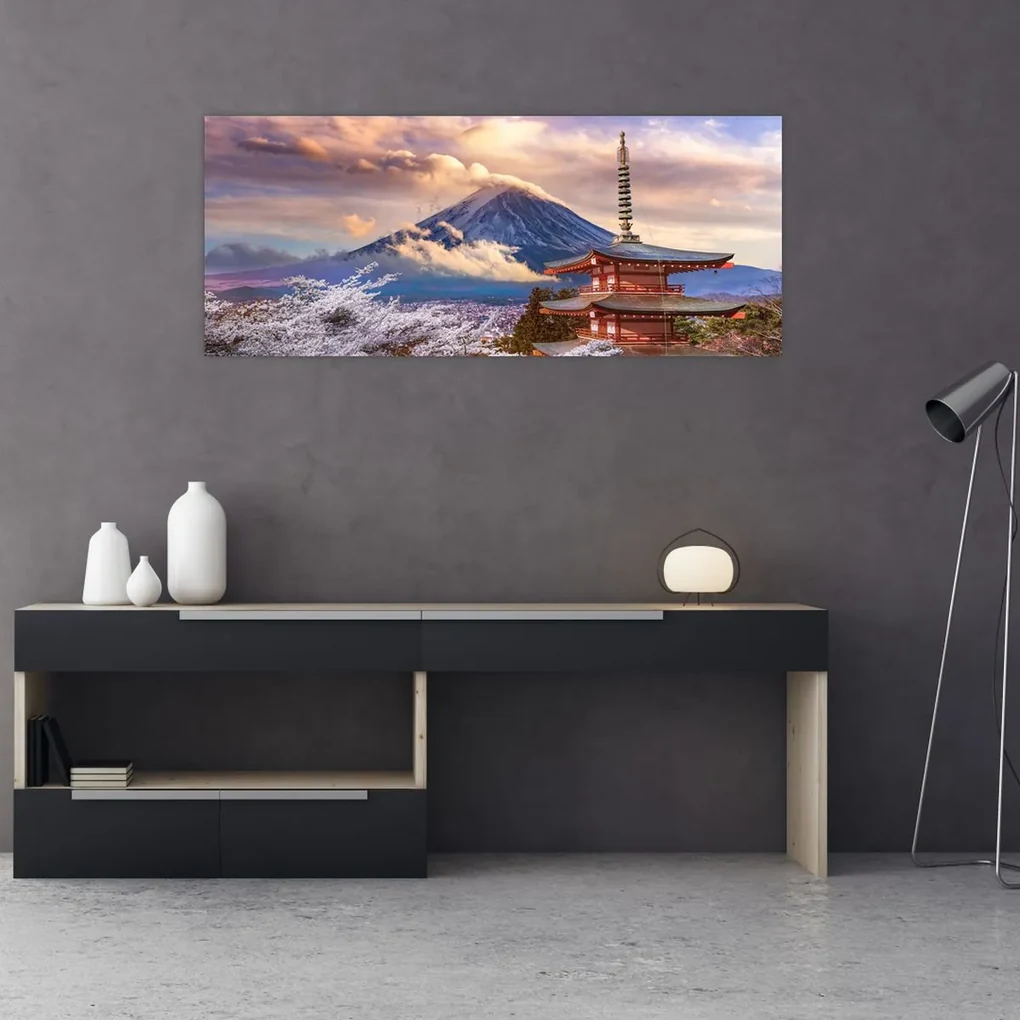 Obraz - Hora Fuji (120x50 cm)