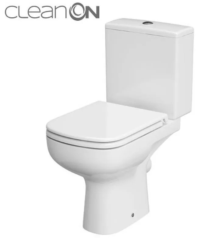 Cersanit COLOUR Combi Cleanon-wc misa, biela, K103-025