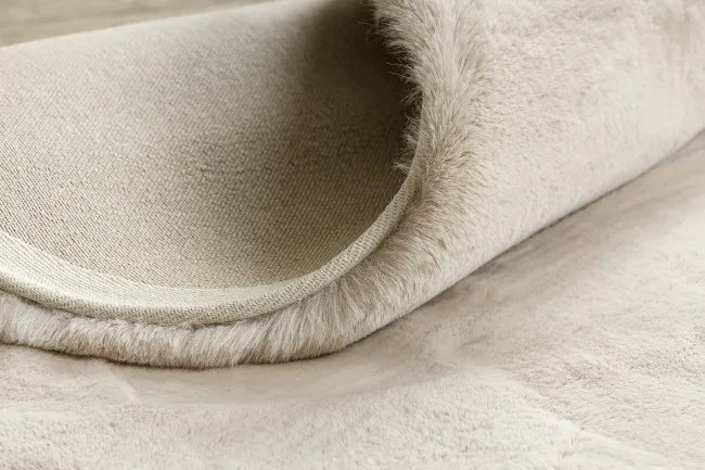 Koberec TEDDY NEW sand 52 béžový, kruh